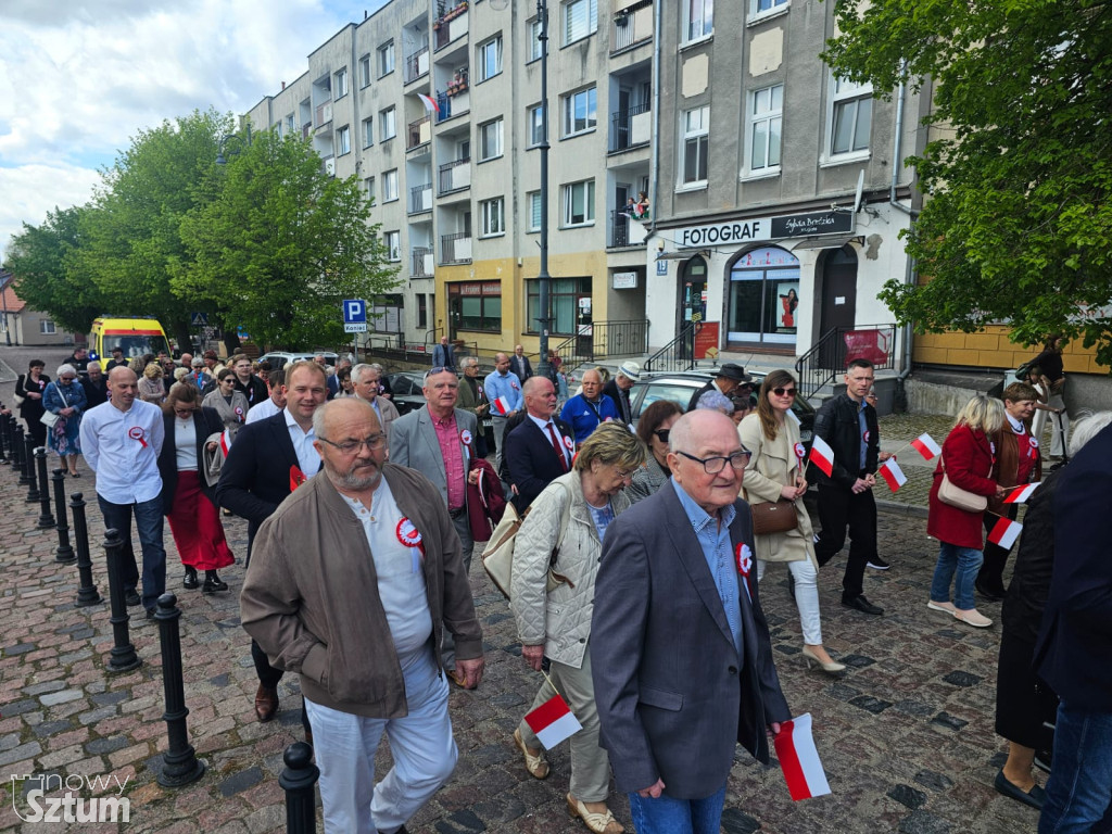 Sztum. Obchody 234 rocznicy uchwalenia Konstytucji 3 Maja