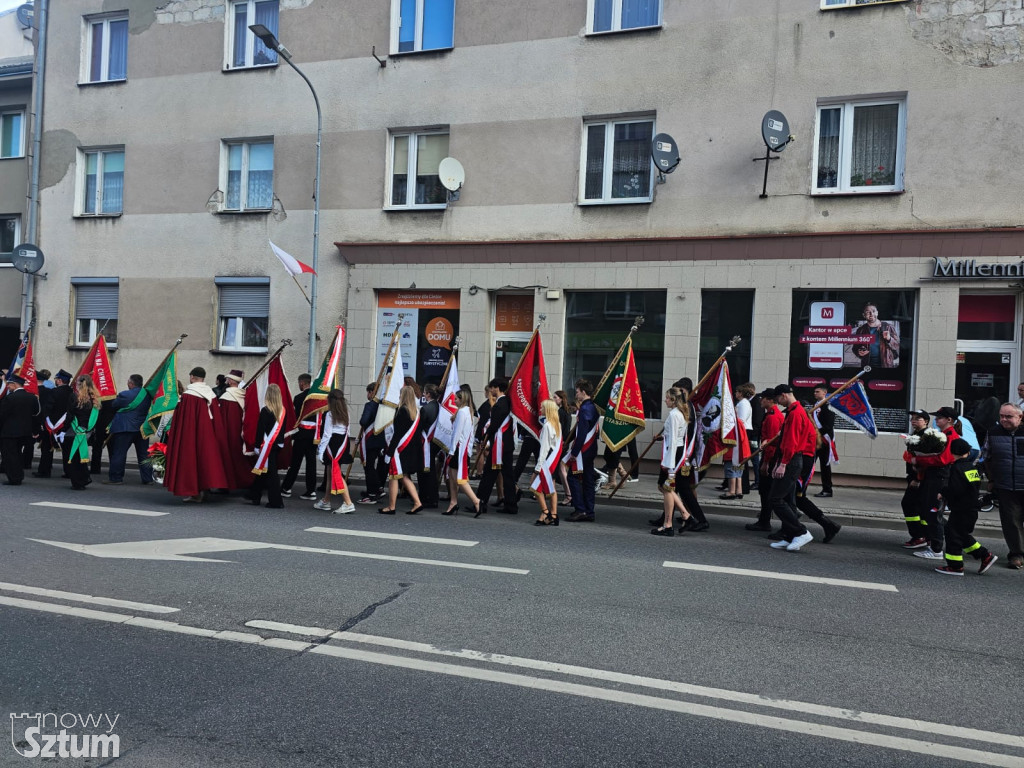 Sztum. Obchody 234 rocznicy uchwalenia Konstytucji 3 Maja