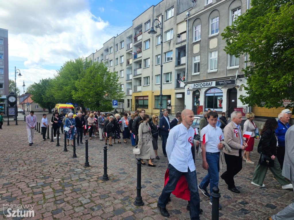 Sztum. Obchody 234 rocznicy uchwalenia Konstytucji 3 Maja
