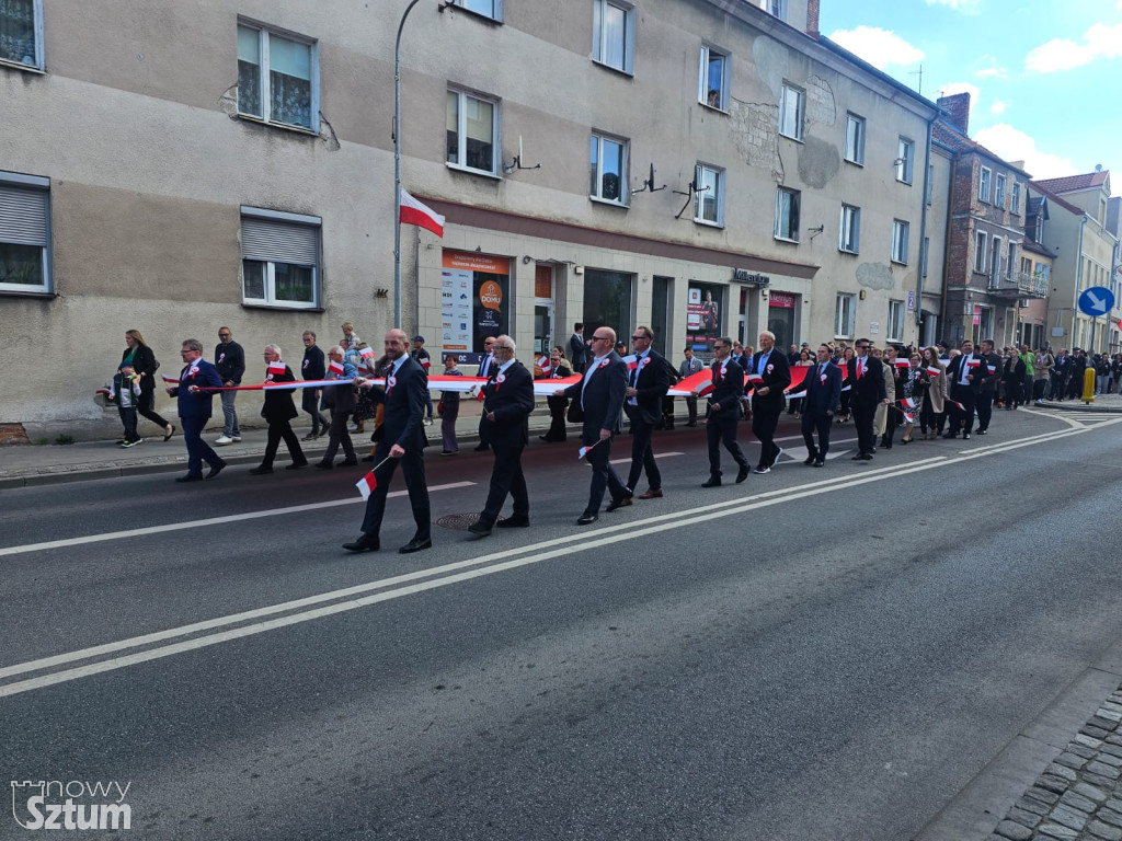 Sztum. Obchody 234 rocznicy uchwalenia Konstytucji 3 Maja