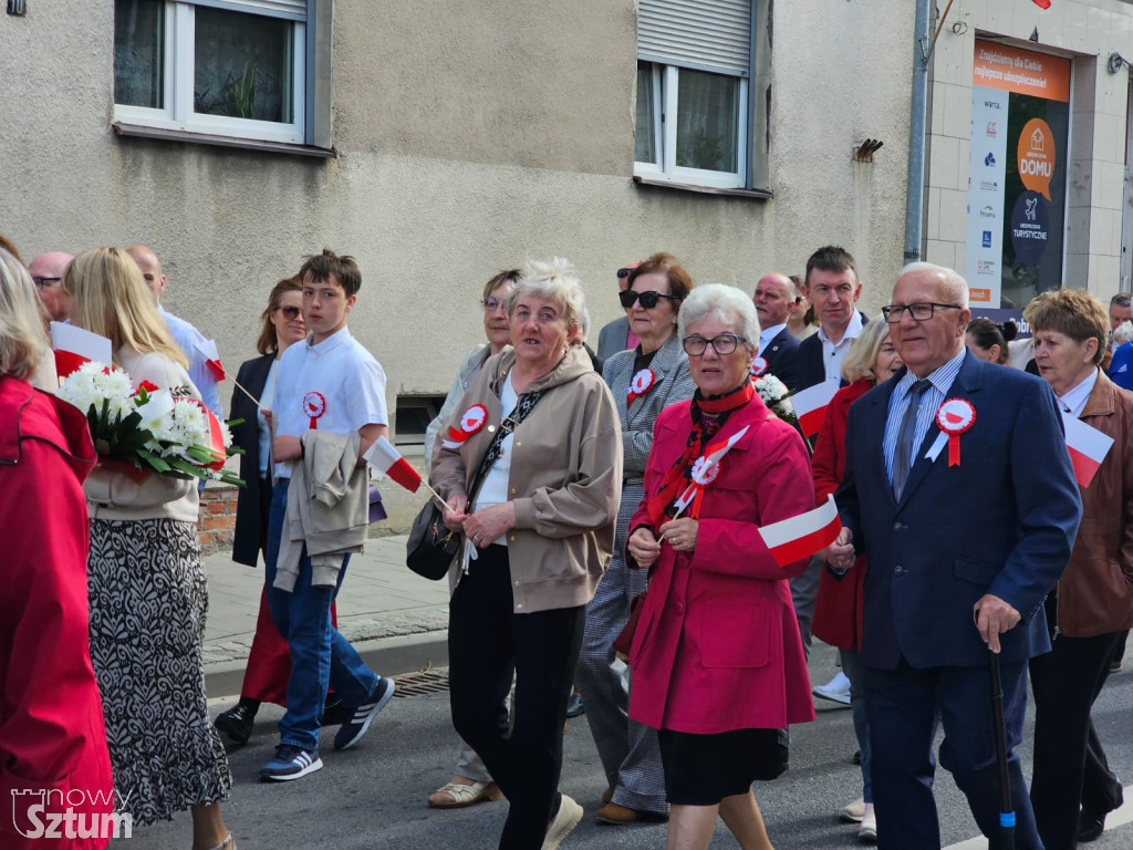 Sztum. Obchody 234 rocznicy uchwalenia Konstytucji 3 Maja