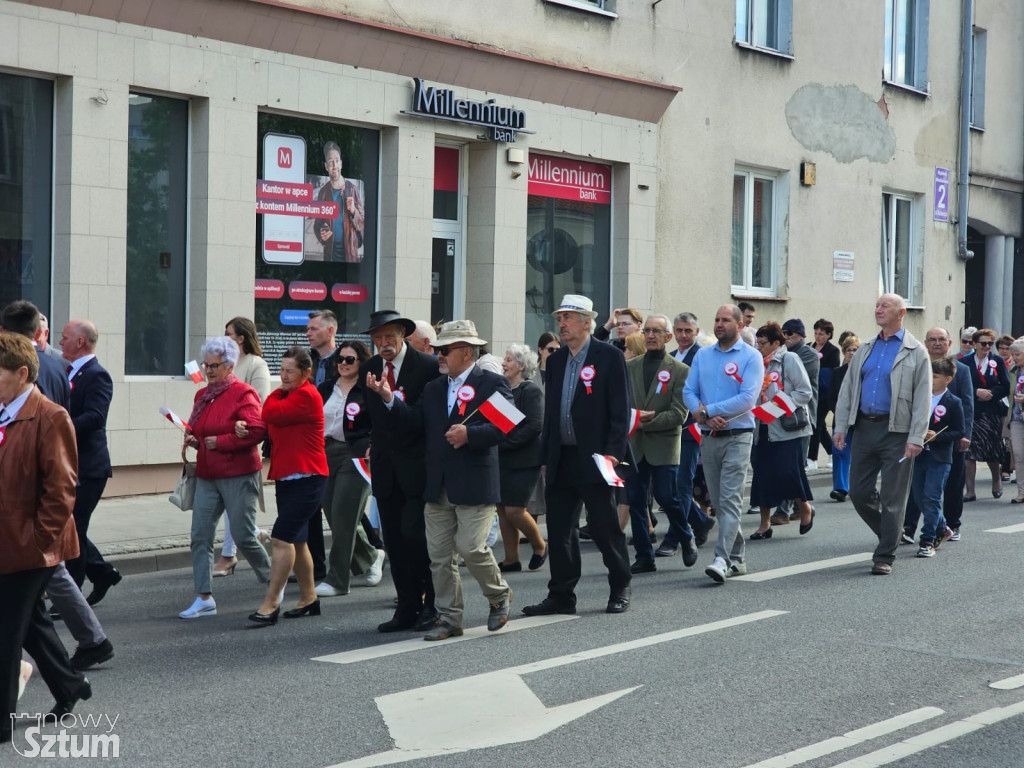 Sztum. Obchody 234 rocznicy uchwalenia Konstytucji 3 Maja