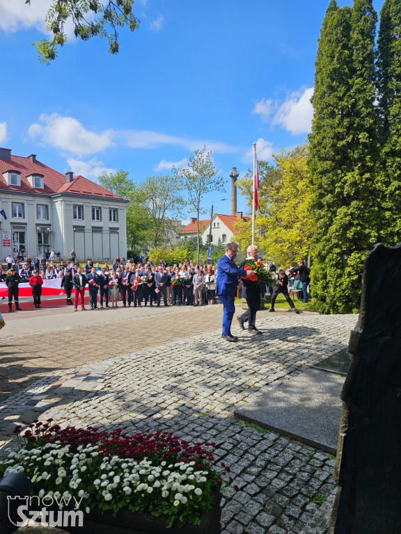Sztum. Obchody 234 rocznicy uchwalenia Konstytucji 3 Maja