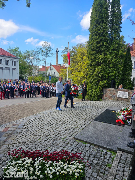Sztum. Obchody 234 rocznicy uchwalenia Konstytucji 3 Maja