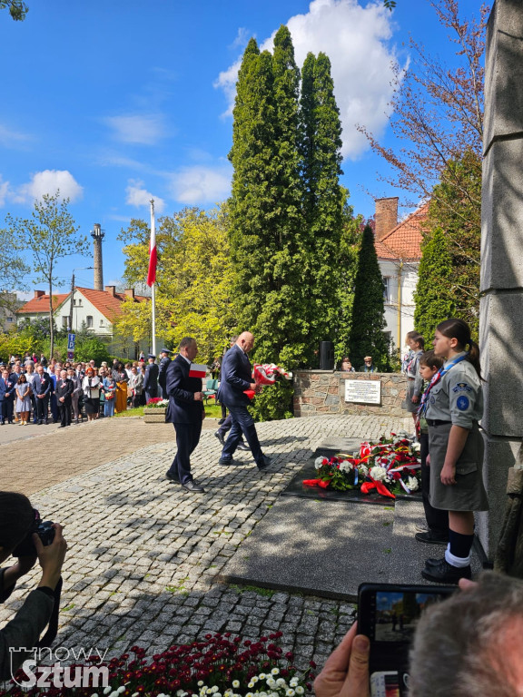 Sztum. Obchody 234 rocznicy uchwalenia Konstytucji 3 Maja