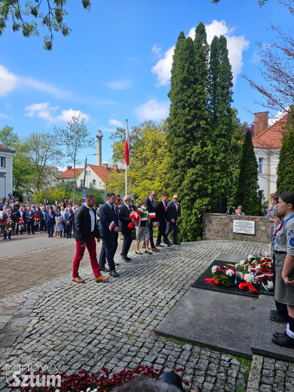 Sztum. Obchody 234 rocznicy uchwalenia Konstytucji 3 Maja