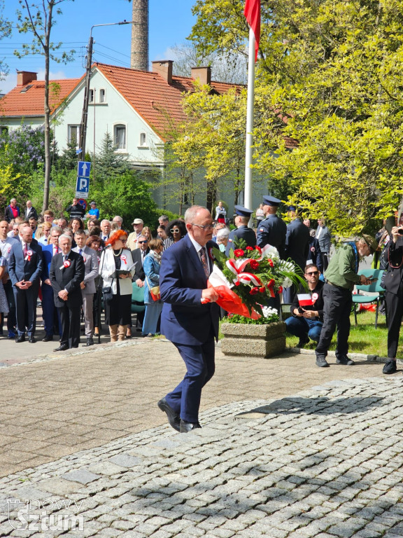 Sztum. Obchody 234 rocznicy uchwalenia Konstytucji 3 Maja