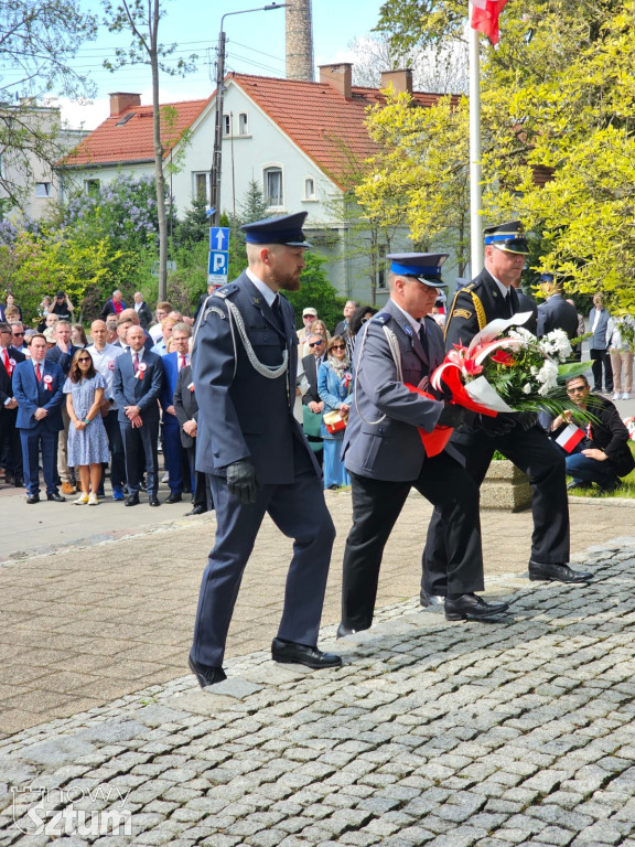 Sztum. Obchody 234 rocznicy uchwalenia Konstytucji 3 Maja