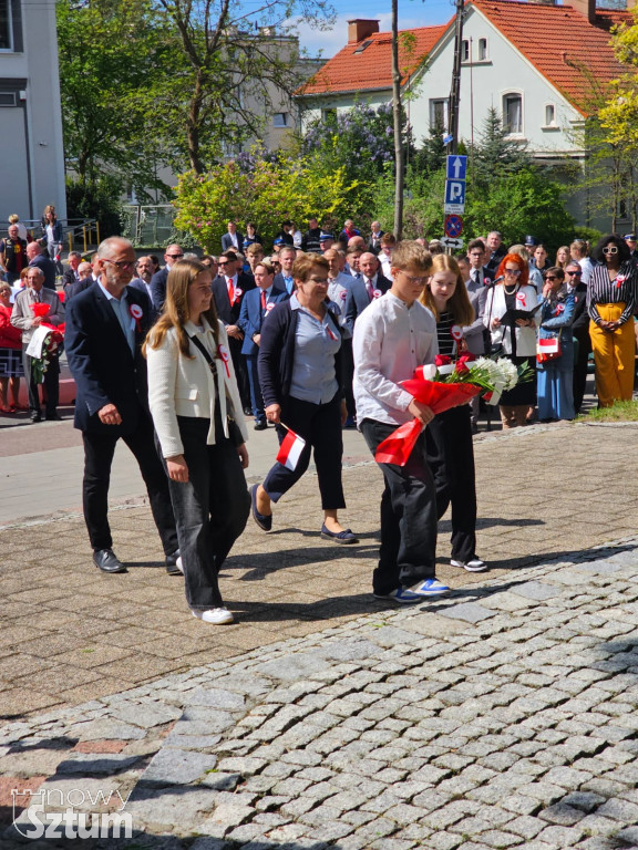Sztum. Obchody 234 rocznicy uchwalenia Konstytucji 3 Maja