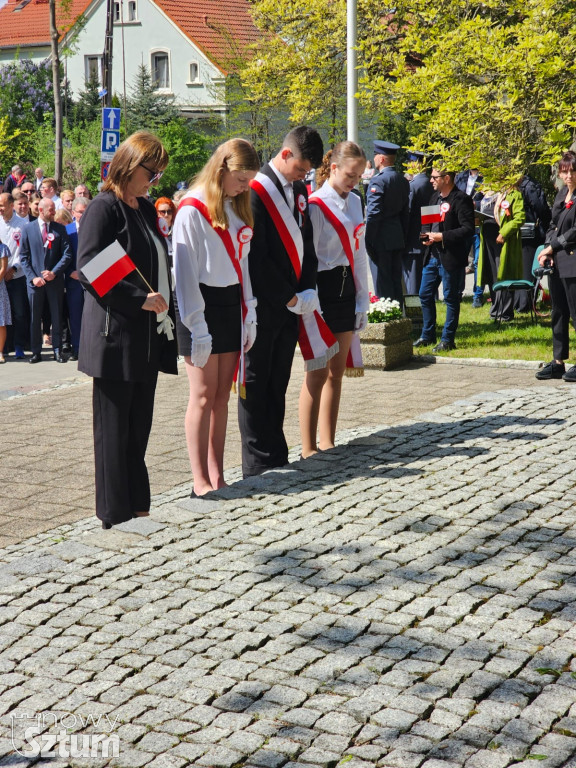 Sztum. Obchody 234 rocznicy uchwalenia Konstytucji 3 Maja