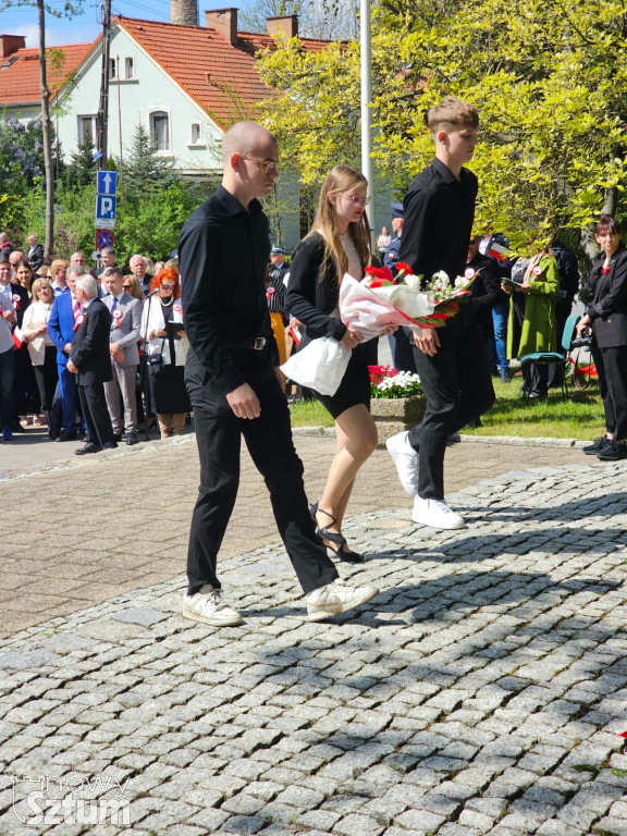 Sztum. Obchody 234 rocznicy uchwalenia Konstytucji 3 Maja