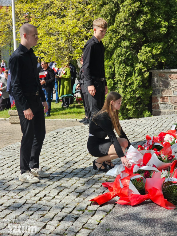 Sztum. Obchody 234 rocznicy uchwalenia Konstytucji 3 Maja