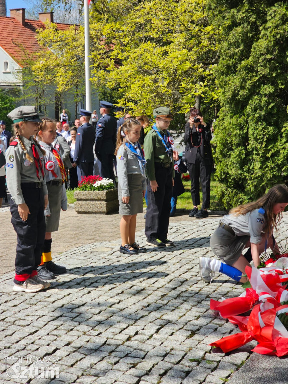 Sztum. Obchody 234 rocznicy uchwalenia Konstytucji 3 Maja