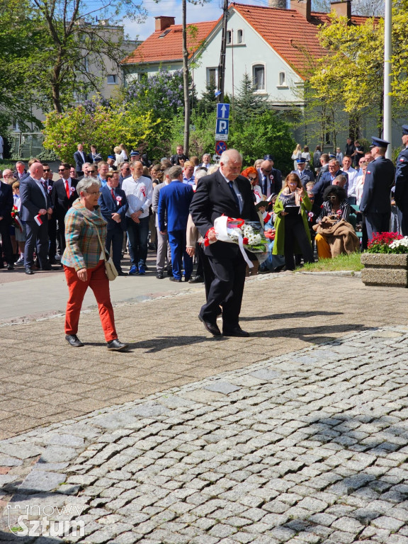 Sztum. Obchody 234 rocznicy uchwalenia Konstytucji 3 Maja