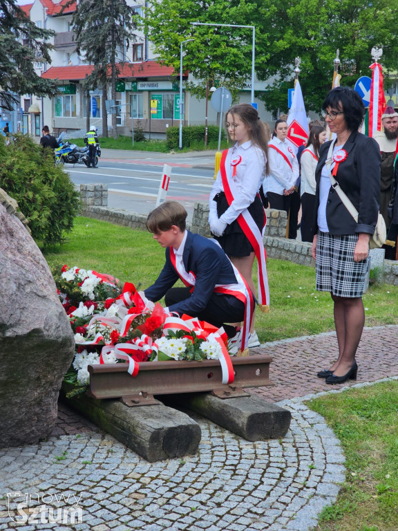 Sztum. Obchody 234 rocznicy uchwalenia Konstytucji 3 Maja