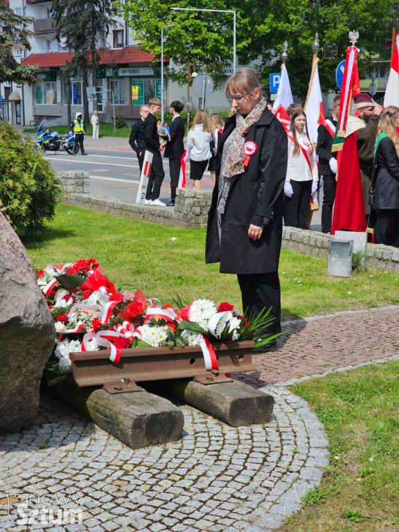 Sztum. Obchody 234 rocznicy uchwalenia Konstytucji 3 Maja