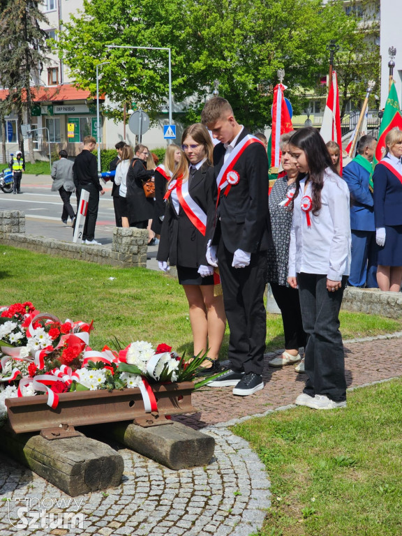 Sztum. Obchody 234 rocznicy uchwalenia Konstytucji 3 Maja