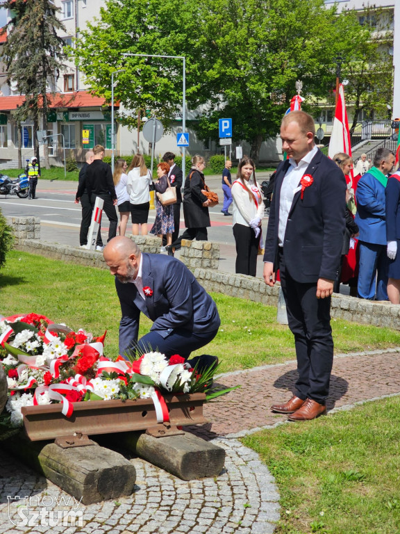 Sztum. Obchody 234 rocznicy uchwalenia Konstytucji 3 Maja