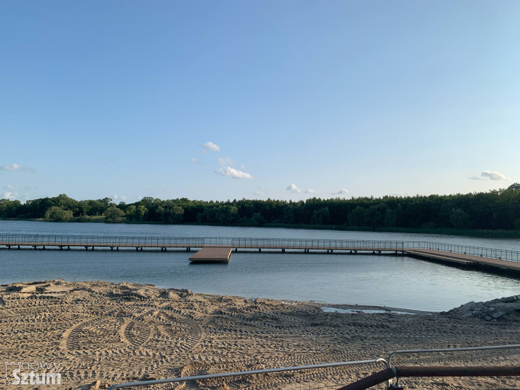Przebudowa plaży zmierza ku końcowi