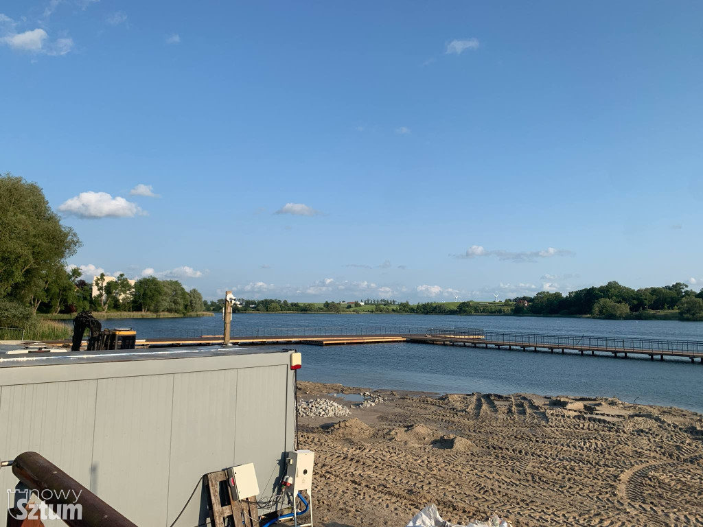 Przebudowa plaży zmierza ku końcowi