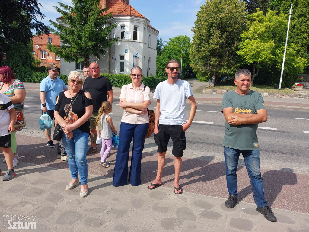 Sztum: Protest przeciwko utworzeniu Centrum Wsparcia Imigrantów
