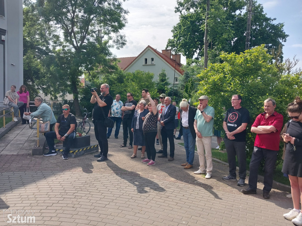 Sztum: Protest przeciwko utworzeniu Centrum Wsparcia Imigrantów