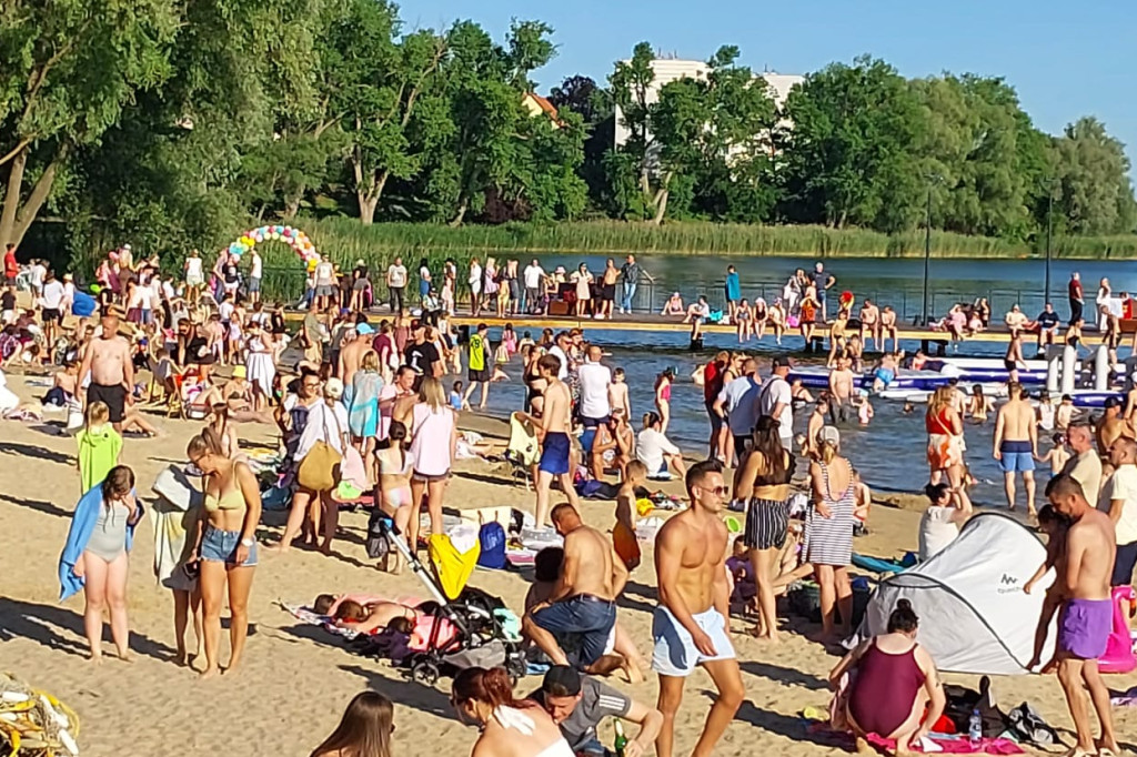Sztum. Plaża miejska otwarta