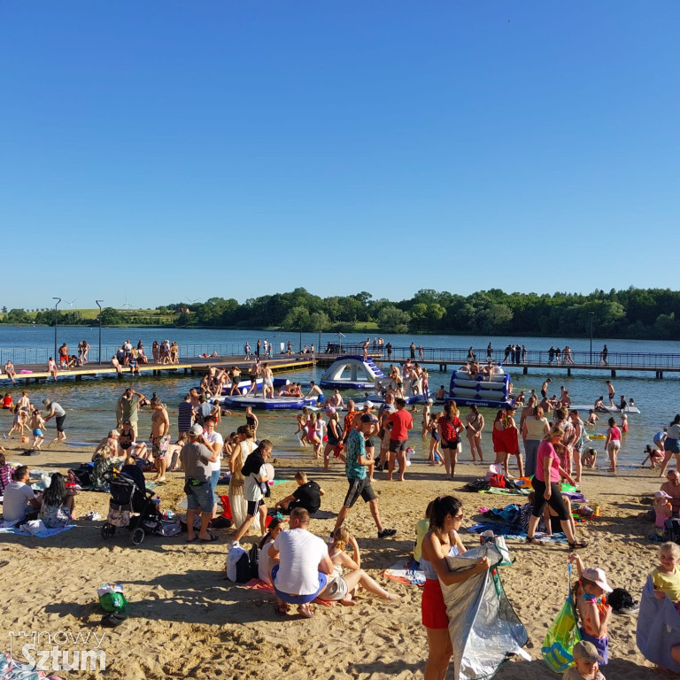 Sztum. Plaża miejska otwarta