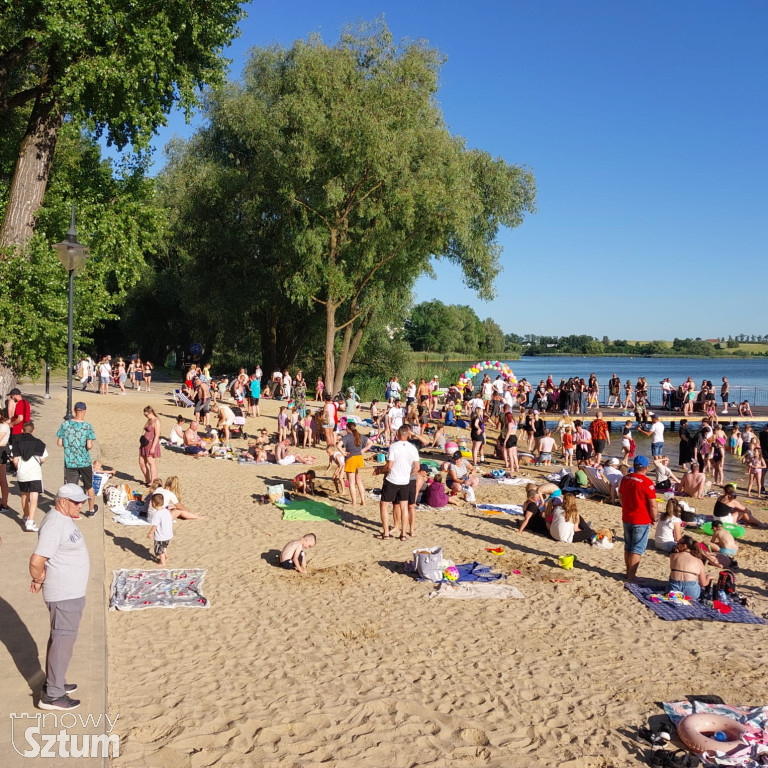 Sztum. Plaża miejska otwarta