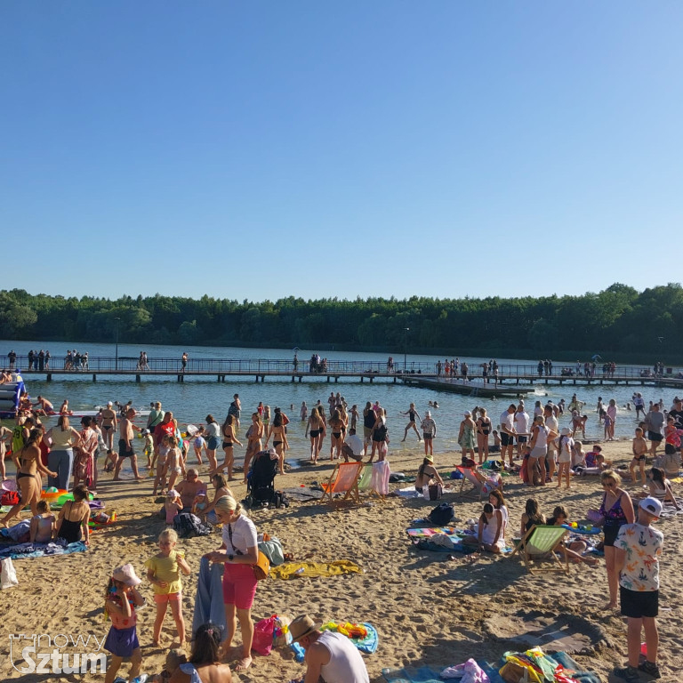 Sztum. Plaża miejska otwarta