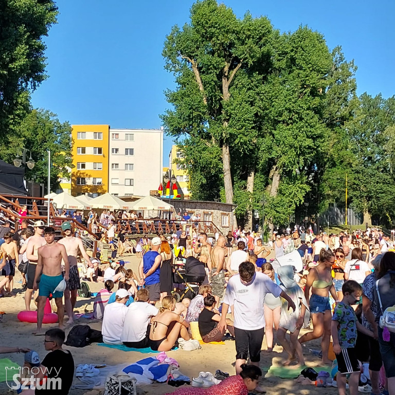 Sztum. Plaża miejska otwarta