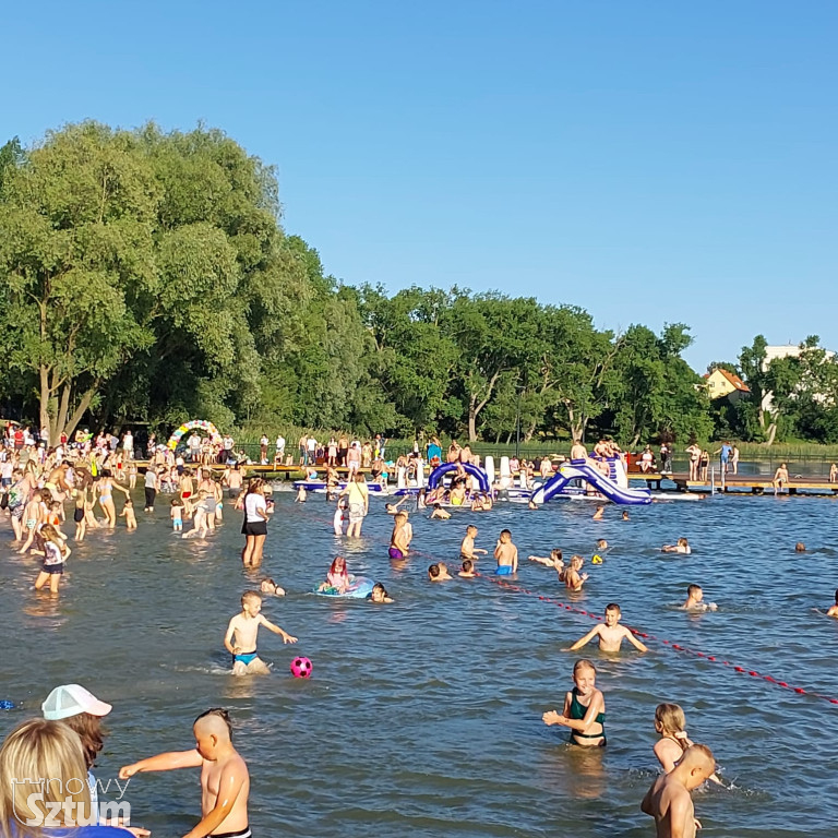 Sztum. Plaża miejska otwarta
