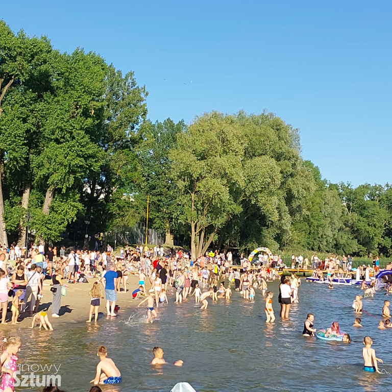 Sztum. Plaża miejska otwarta