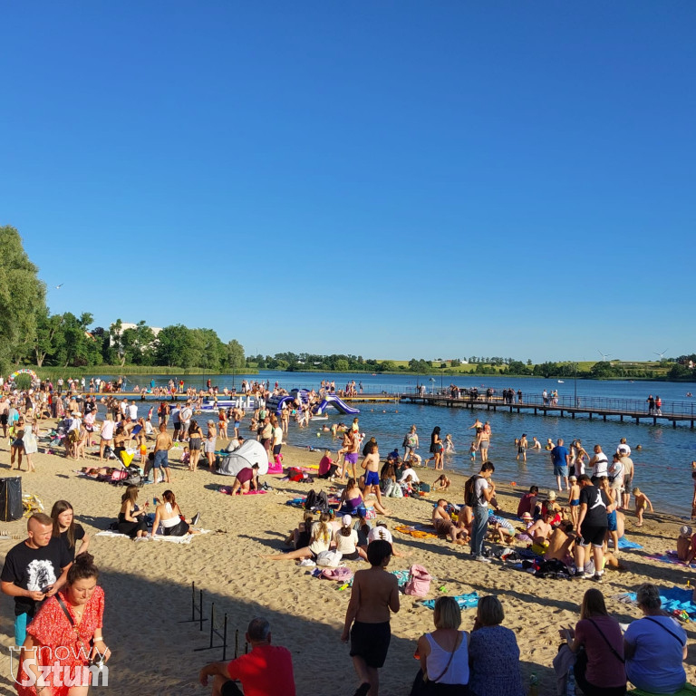 Sztum. Plaża miejska otwarta