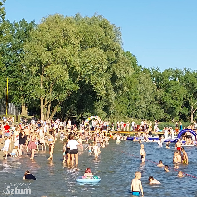 Sztum. Plaża miejska otwarta