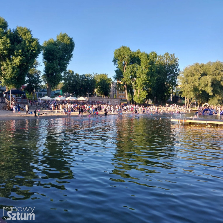 Sztum. Plaża miejska otwarta