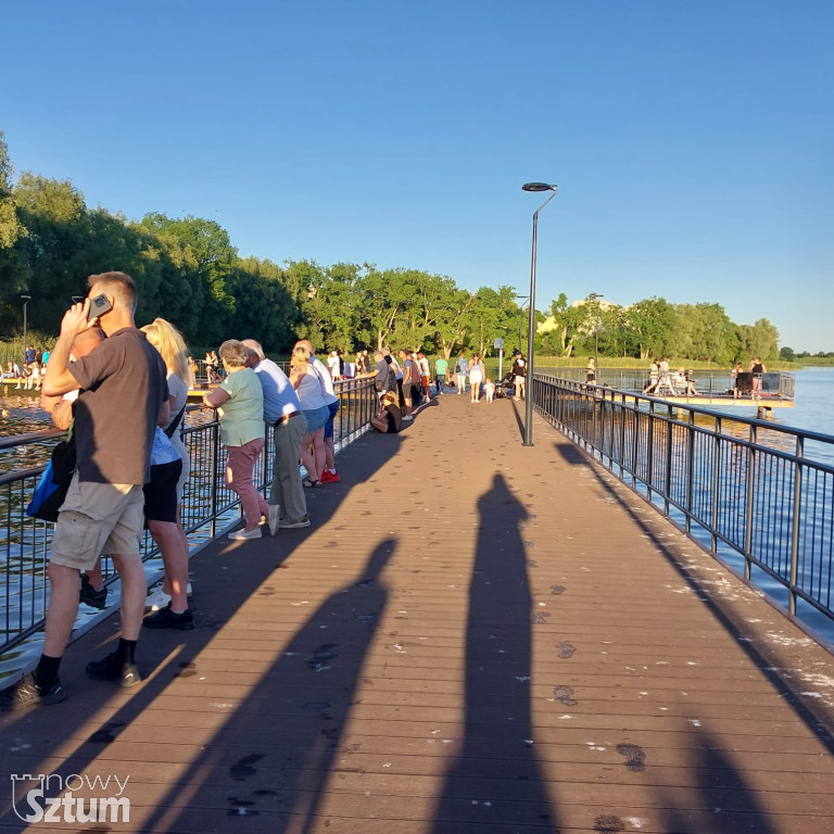 Sztum. Plaża miejska otwarta