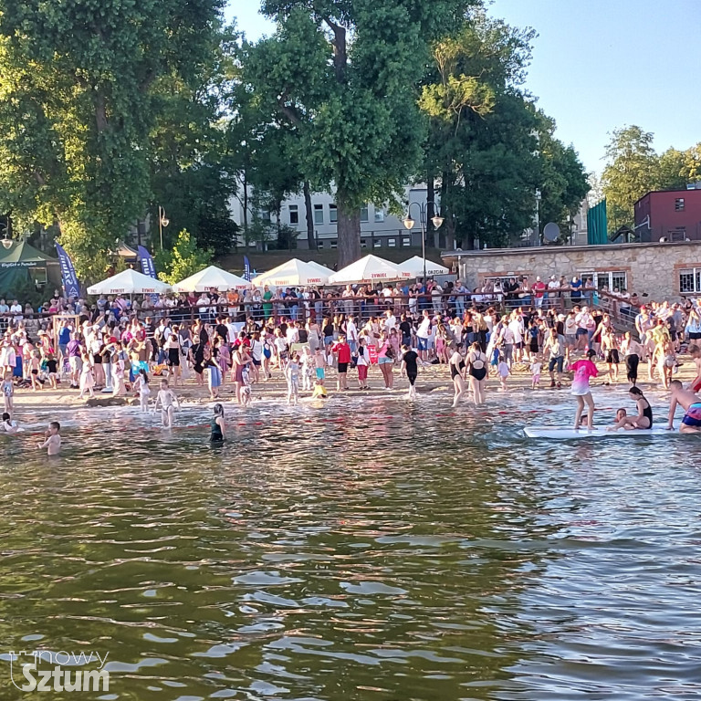 Sztum. Plaża miejska otwarta