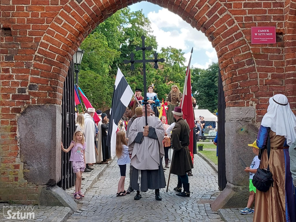 Sztum. Rozpoczął się XVI Festiwal Rycerski im. Albrechta Habsburga