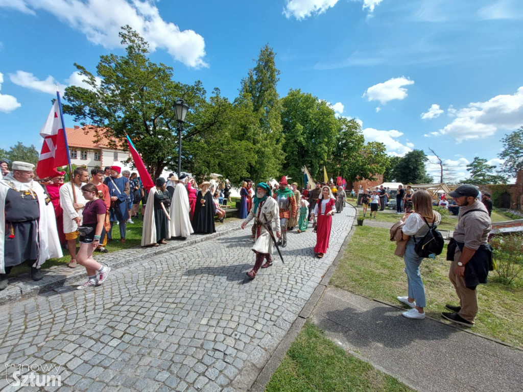 Sztum. Rozpoczął się XVI Festiwal Rycerski im. Albrechta Habsburga