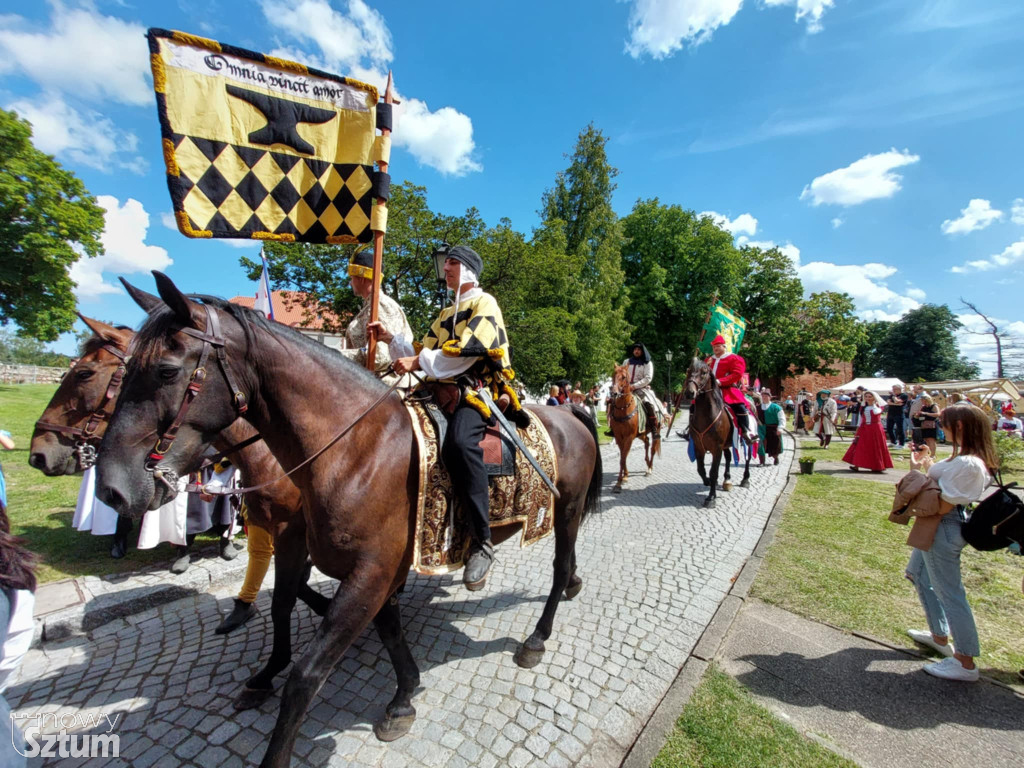Sztum. Rozpoczął się XVI Festiwal Rycerski im. Albrechta Habsburga