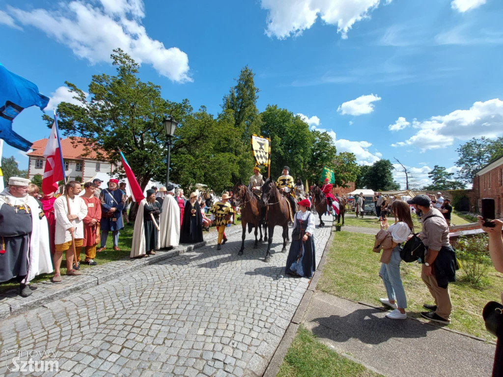 Sztum. Rozpoczął się XVI Festiwal Rycerski im. Albrechta Habsburga
