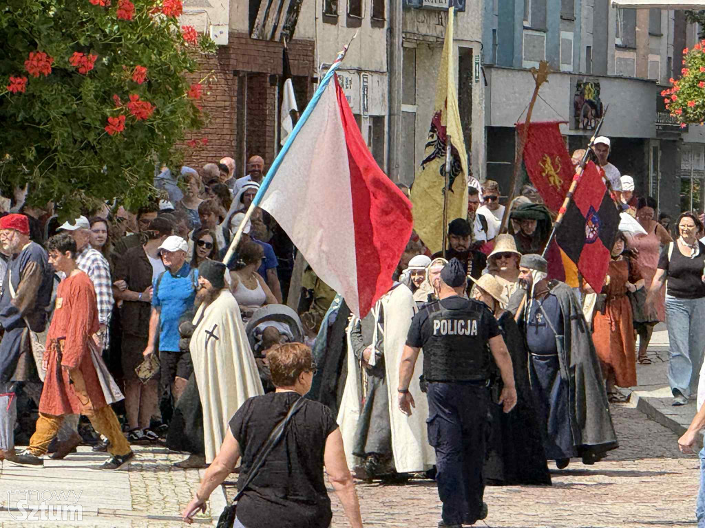 Sztum. Rozpoczął się XVI Festiwal Rycerski im. Albrechta Habsburga