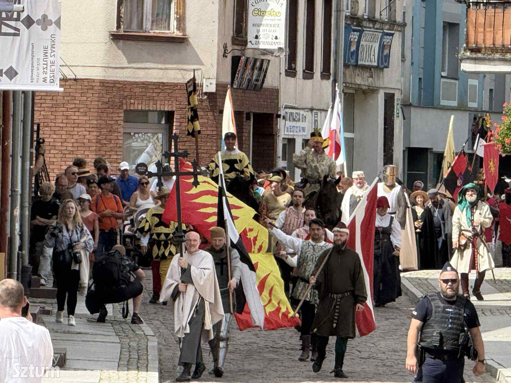 Sztum. Rozpoczął się XVI Festiwal Rycerski im. Albrechta Habsburga