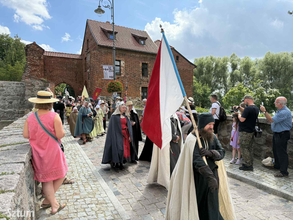 Sztum. Rozpoczął się XVI Festiwal Rycerski im. Albrechta Habsburga