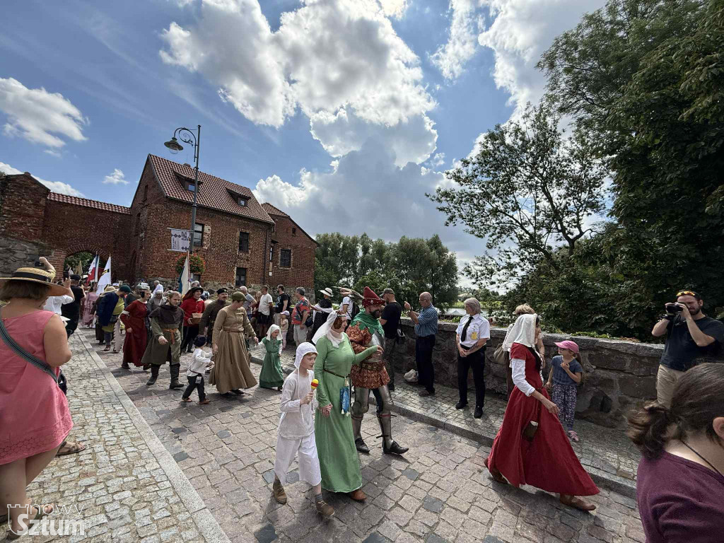 Sztum. Rozpoczął się XVI Festiwal Rycerski im. Albrechta Habsburga