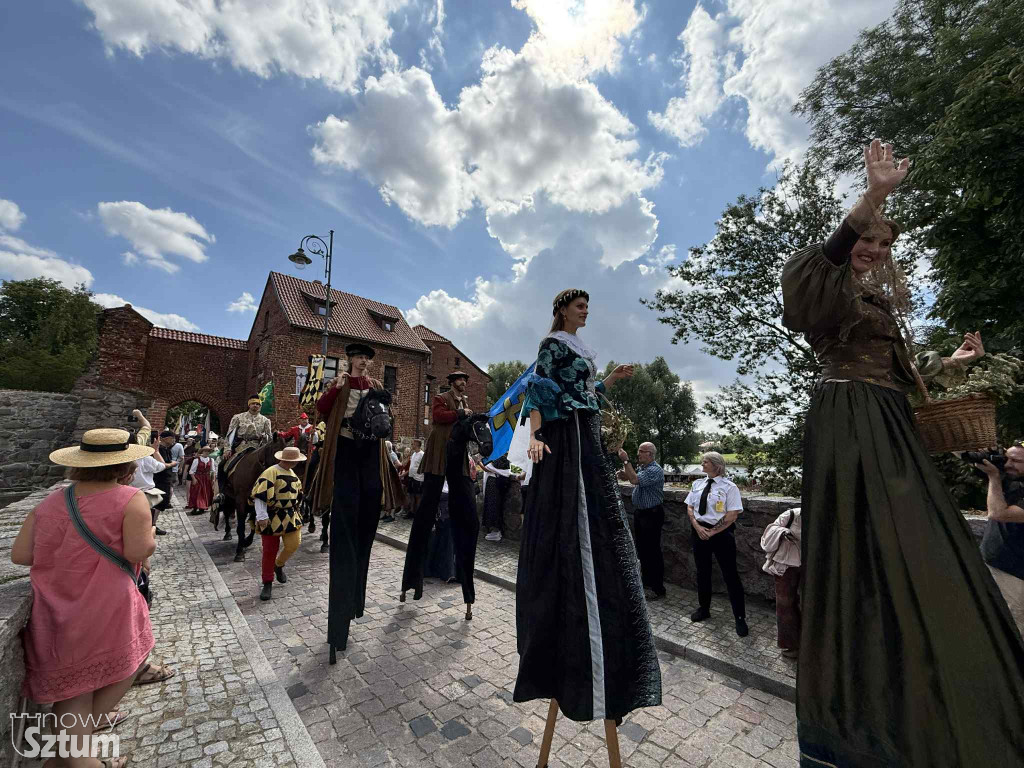 Sztum. Rozpoczął się XVI Festiwal Rycerski im. Albrechta Habsburga