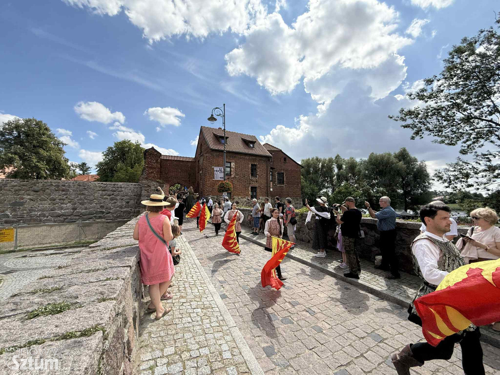 Sztum. Rozpoczął się XVI Festiwal Rycerski im. Albrechta Habsburga