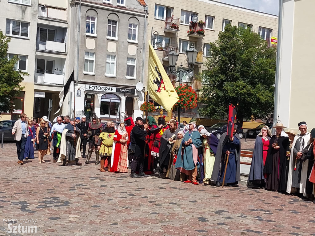 Sztum. Rozpoczął się XVI Festiwal Rycerski im. Albrechta Habsburga