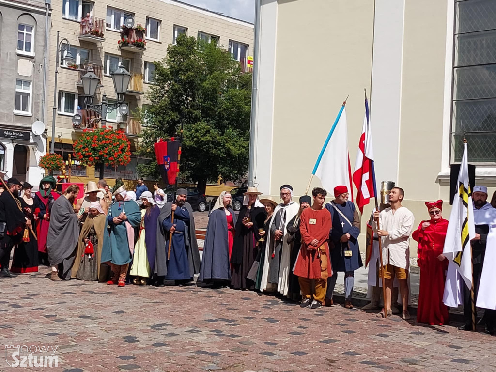 Sztum. Rozpoczął się XVI Festiwal Rycerski im. Albrechta Habsburga